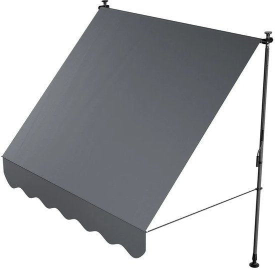 Juskys Luifel - 200x120 cm - Grijs