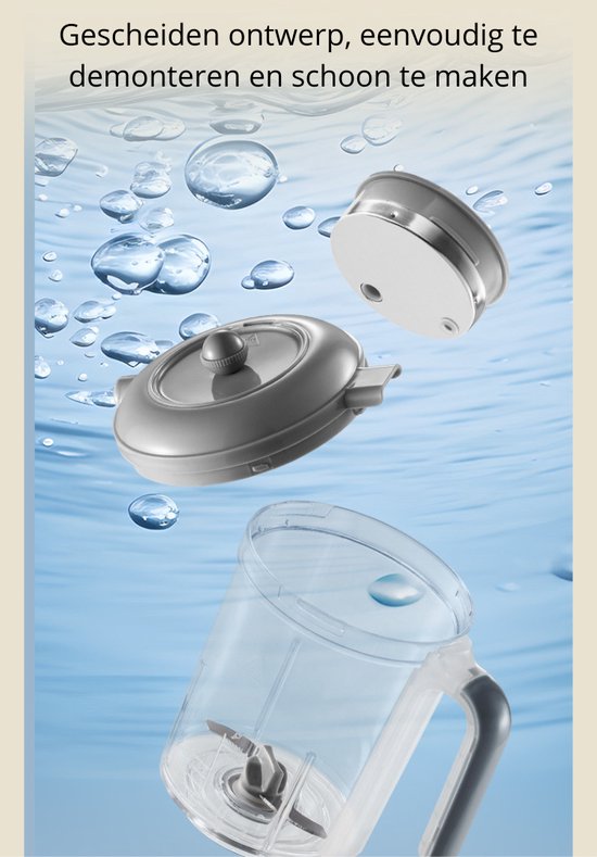 Livista® - Baby Blender en Stoomkoker – Grote Capaciteit – Babyvoeding Verwerkingsmachine – Stomen, Mixen en Verwarmen – Voor Gezonde Babyvoeding