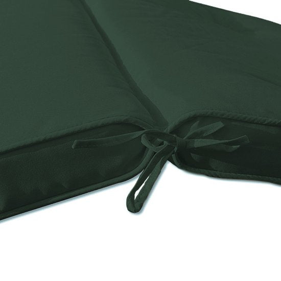 Detex Kussen Linnen Look 8 Knopen Bevestigingsband Ligstoel Groen