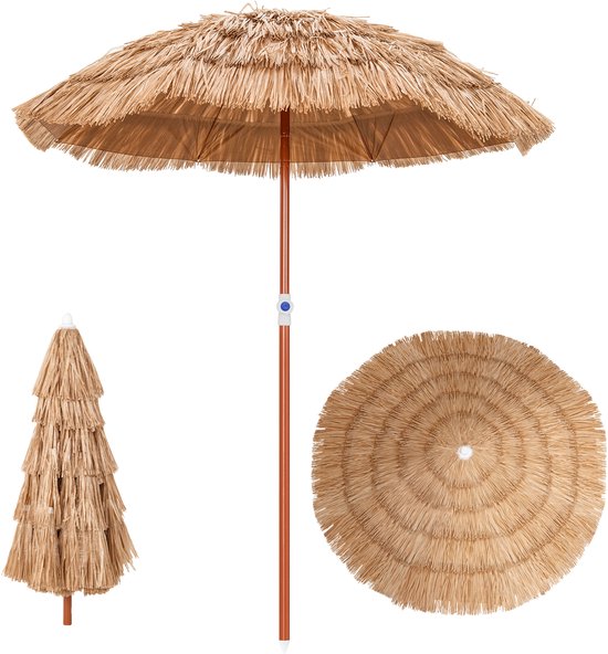 Coast Parasol - Kantelbaar - Hawaï - Ø155cm - Bruin