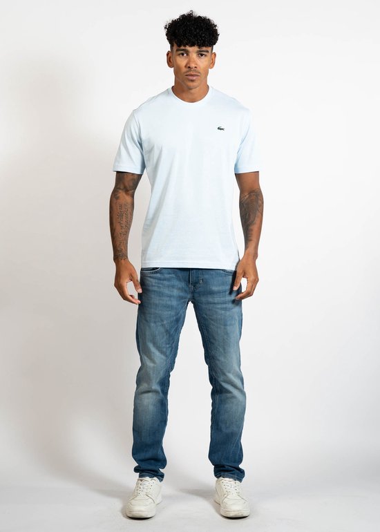Lacoste Sport T-Shirt Lichtblauw - Print T-shirts - maat XXL