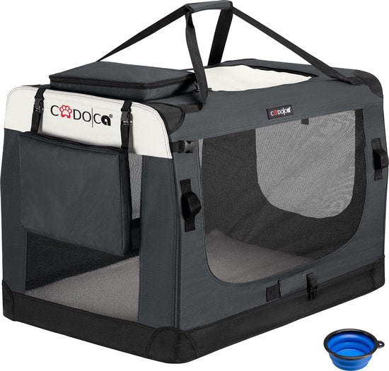 Cadoca Honden & Katten Reismand XXXL - 101x68x65cm - Antraciet