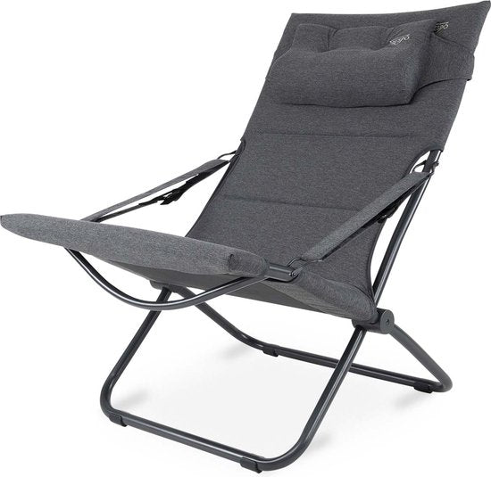 Crespo - Loungestoel - AP/263 - Tex-Supreme - Grijs