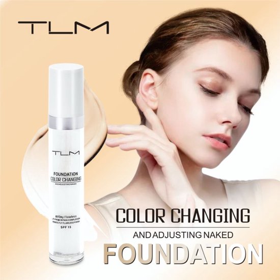 TLM Foundation® Kleurveranderende Foundation - Color Changing Foundation® 2025