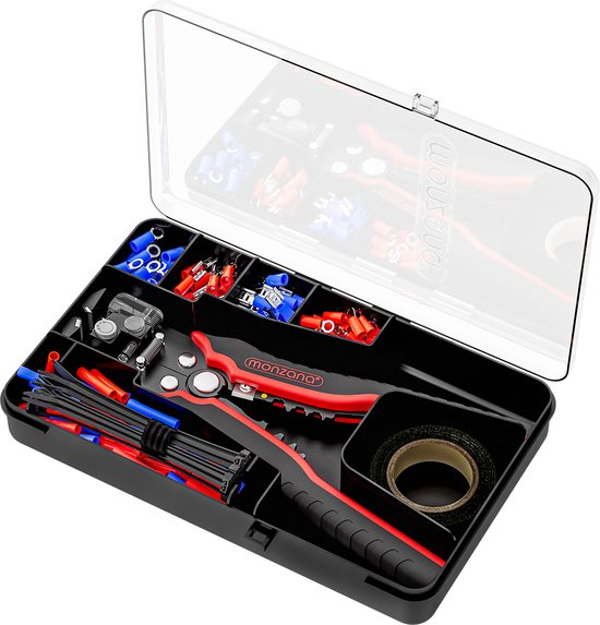 Monzana Striptang - Automatisch Set 220 Onderdelen - 2 handgrepen