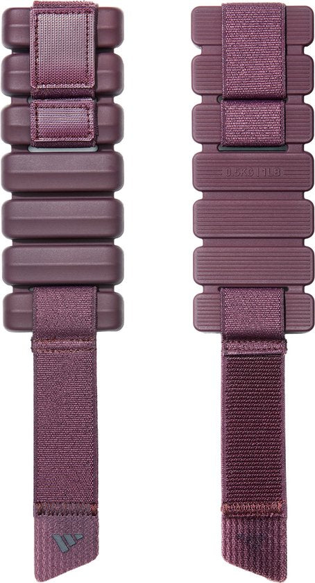 Adidas enkel- en polsgewichten set 0,5 kg roze