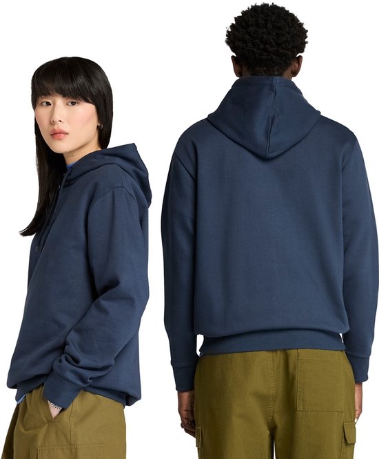Timberland – Brushb Hoodie – Stoer & Duurzaam – Dark Sapphire – Maat 3XL
