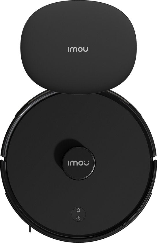 Imou RV1 Pro Max - Robotstofzuiger Met Laadstation En Dweilfunctie - Razendsnelle Inkaartbrenging Door LIDAR sensor - Opslag Plattegrond Van 3 Verdiepingen - Automatische Lediging - 6000 Pa zuigkracht - 180 Minuten Aaneengesloten Reinigen