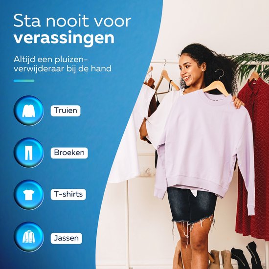 Beepro® Elektrische Pluizenverwijderaar - Ontpluizer - Ontpiller - Pluizentondeuse - Draadloos en Oplaadbaar