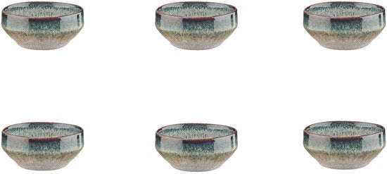 GENESIS kom Ø8cm - 6 stuks - Aarde