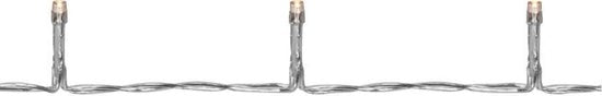 LED-verlichting - 180 LED - 13.5 meter - Warm wit - Transparant snoer