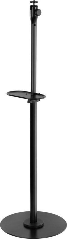 VDD - Beamer Statief - Beamer Beugel - Beamer Standaard - Projector Statief - Beamer Houder - Beamer Tafel - Mediaplank - Kantelbaar - Hoogte Instelbaar - Zwart