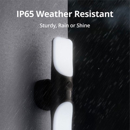 eufy Security S100 Wandlicht met Camera - Wall Light Cam - 2K-resolutie - 1.200 lumen verlichting - Kleurennachtzicht - AI slimme detectie - IP65 waterdicht - Geen maandelijkse kosten - Bedraad
