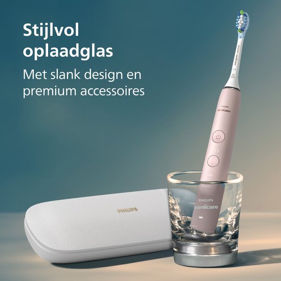 Philips Sonicare DiamondClean 9000 - Elektrische tandenborstel - Roze/Wit - Ombre - HX9911/84