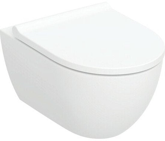 Geberit Acanto Wandclosetpack - diepspoel- turboflush 36x53cm - closetzitting - softclose - quick release - wit