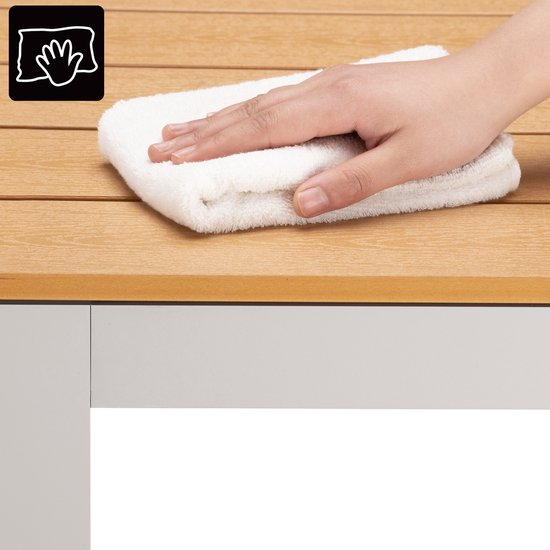 Casaria Tuinset Bern 4+1 Aluminium – Verstelbaar Klapbaar - Beige