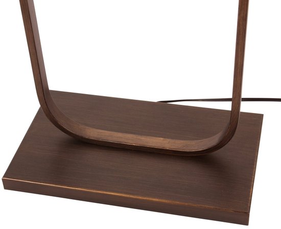 Bronzen Vloerlamp Stang 4740BR, klassieke metalen vloerlamp met kantelbare functie en afmeting 147 cm hoog, robuust ontwerp van Steinhauer