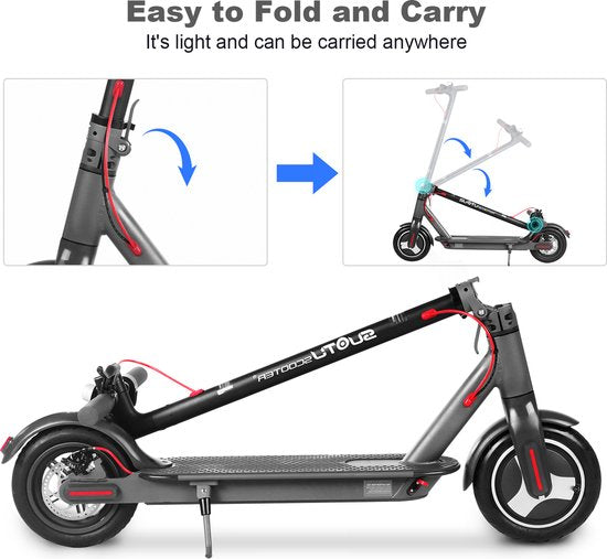 D8 Pro S Elektrische Step | 500W | 8.5" | Zwart | Max. Snelheid 25 km per uur | iOS/Android App