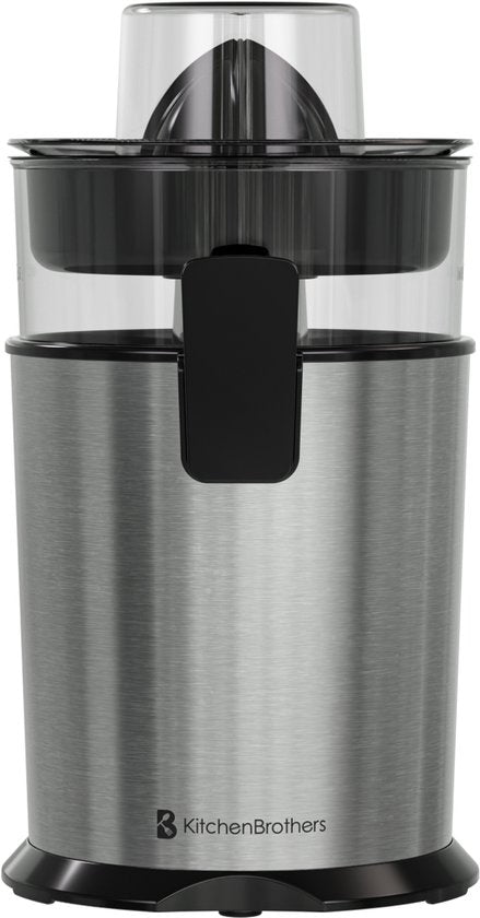 KitchenBrothers Citruspers - Handmatig - Met Uitloop - 0.5L - RVS