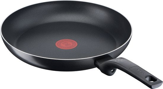 Tefal Easy Cook & Clean - Koekenpannenset - Ø24 en Ø28 cm - Niet Geschikt voor Inductie - Anti-aanbaklaag - Aluminium - Zwart