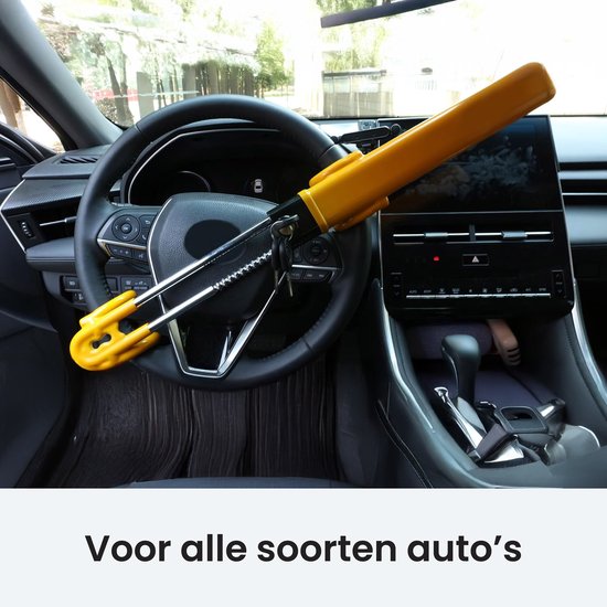 Stuurslot Auto PRO - Anti diefstal auto beveiliging - Stoplock - Geschikt voor camper