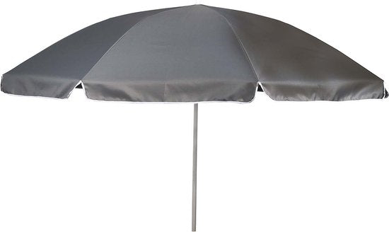Bo-Camp - Parasol - Met Knikarm - Ø 250 cm - Grijs