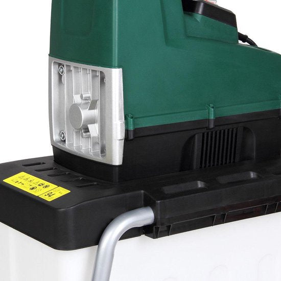 Gardebruk Hakselaar - Elektrisch 3100W 45mm Takdikte 60l - Groen
