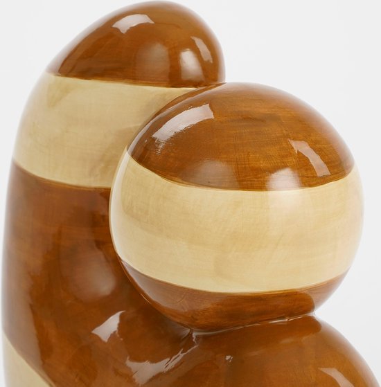 Mica Decorations Decoratie Beeld - L26 x B11 x H25 cm - Dolomiet - Oker