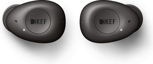 KEF - MU3 - Draadloze Noise Cancelling True Wireless Oordopjes - Charcoal Grey