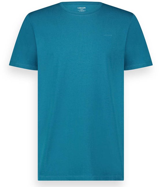 LEBASQ - The Baker - T-shirt - Met Korte mouw - Lyons Blauw - Blauw - L - biologisch katoen - 3D Print