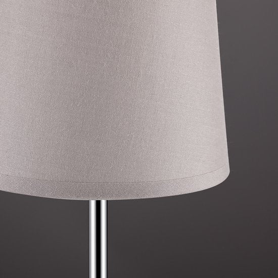 Monzana Tafellamp 1 Stuks – Incl. Lampenkap/ E14/ 32cm – Taupe