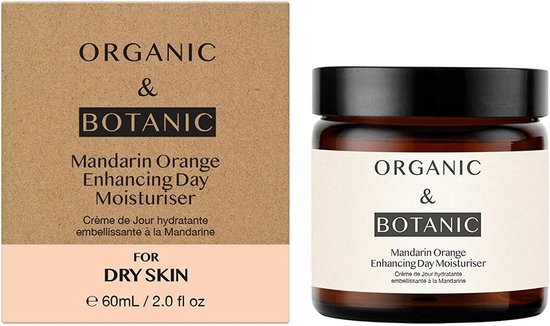 Gezichtscrème Organic & Botanic Mandarin Orange Hydraterend (60 ml)