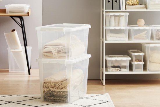 Orthex - SmartSTore Home 45 Opbergbox 47 liter - Polypropyleen - Transparant