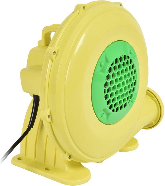 Coast Luchtblazer/Luchtpomp - 350W - Centrifugaalventilator/Centrifugaalblazer - Geel