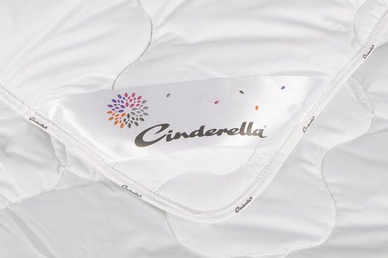 Cinderella Mellow Dekbed Zomer - 1 Persoons - Synthetische Vulling - Katoenen Tijk - Anti-allergie - 140x220 cm
