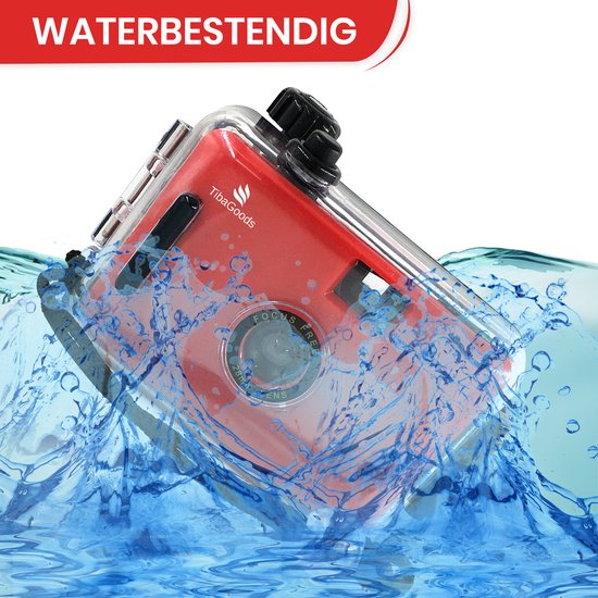 TibaGoods Wegwerpcamera - Met rol - Waterdicht - Analoge Camera - Kinder Camera