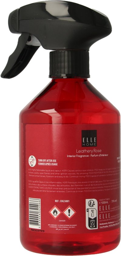Elle Home - Leathery Rose interieurspray - 500 ml