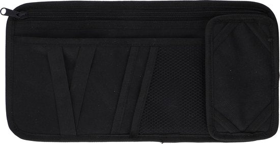Dunlop Organiser zwart voor zonneklep (18cmx36cm)