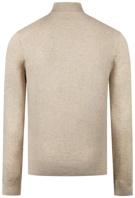 McGregor Half Zip Trui Merinowol Structure Sand - Maat 3XL - Heren - Pullovers