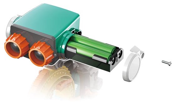 Educatieve coderingsrobot, 5-in-1 bouwkit, robot, leren programmeren, STEM constructiespeelgoed, leer de basisprincipes van het programmeren, zonder computer of app