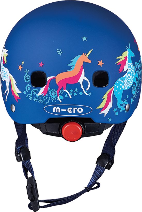 Micro - Helm - Eenhoorn (s) (ac2102bx) /speelgoed om te rijden /blauw/s