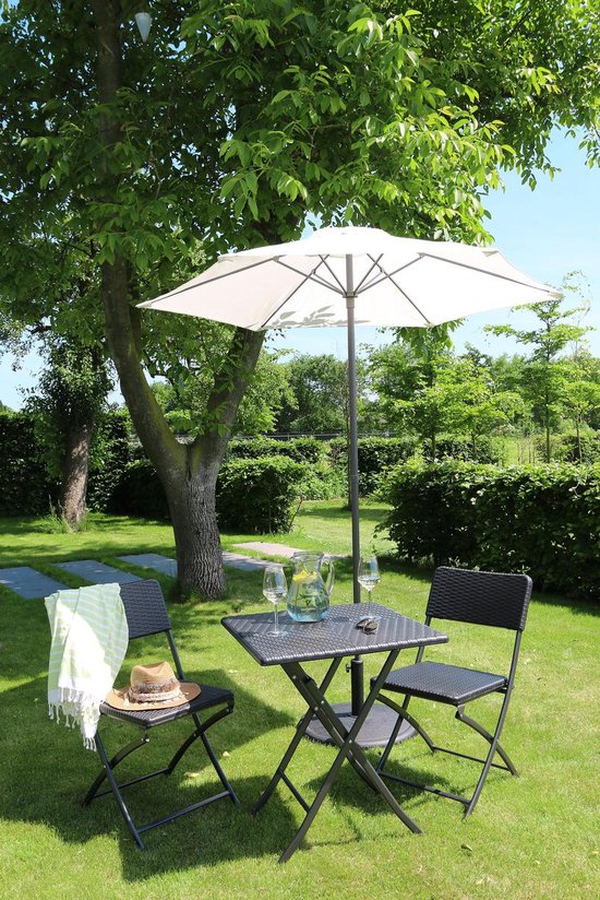 PimXL Parasol - Ø200cm - Wit