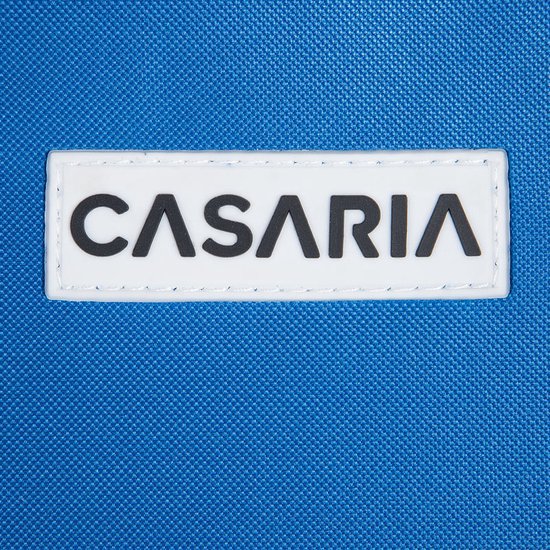 Casaria Ligstoel Ibiza – met Zonnedak - 190x59x29 cm – Blauw