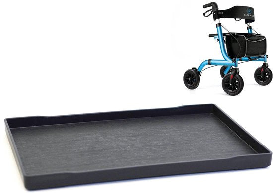 Safe Life® Universeel dienblad voor Rollator - Anti slip - PVC