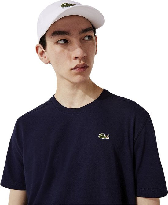 Lacoste Ultra Dry Performance T-Shirt - Navy Blue - Maat 166