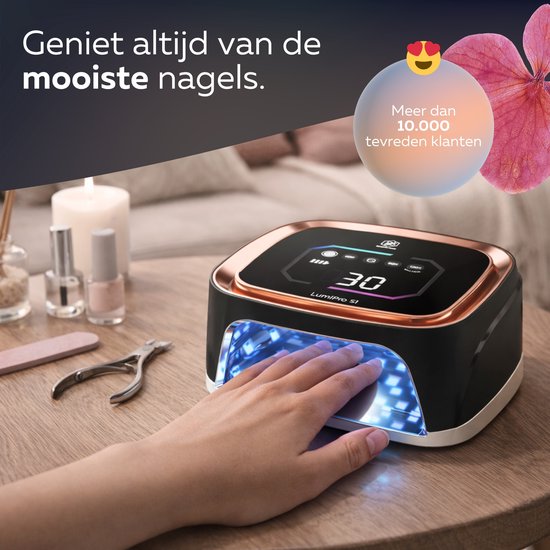 Beeperfect® UV Lamp Gelnagels - Nagellamp - Nagellamp UV Led - Nageldroger - Draadloos - Reflecterende binnenkant - Rose Goud