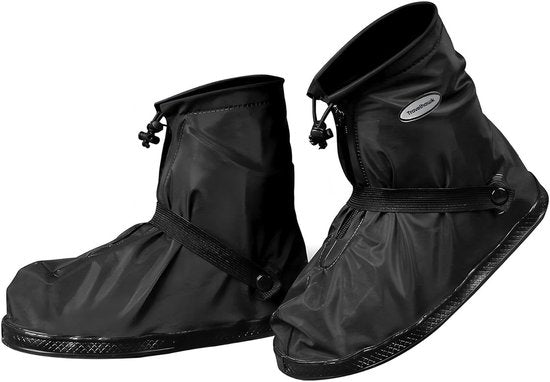 Travelhawk Overschoenen - Waterdicht - Regenschoenen - Schoenhoesjes - 42-45 - Zwart