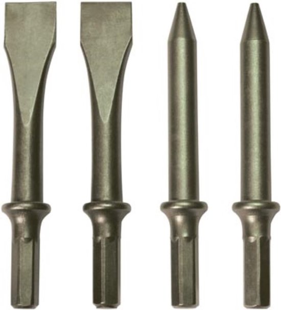 Stanley - 4 Beitels Met Zeskantaansluiting