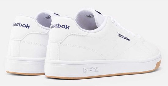 Reebok Court Clean Sneakers Unisex - Wit/Navy - Maat 44.5