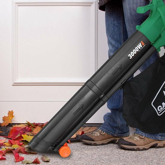 Gardebruk Elektrische Bladblazer 3in1 - blazen, zuigen en hakken